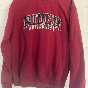 Champion Men's Red Crewneck Sweater